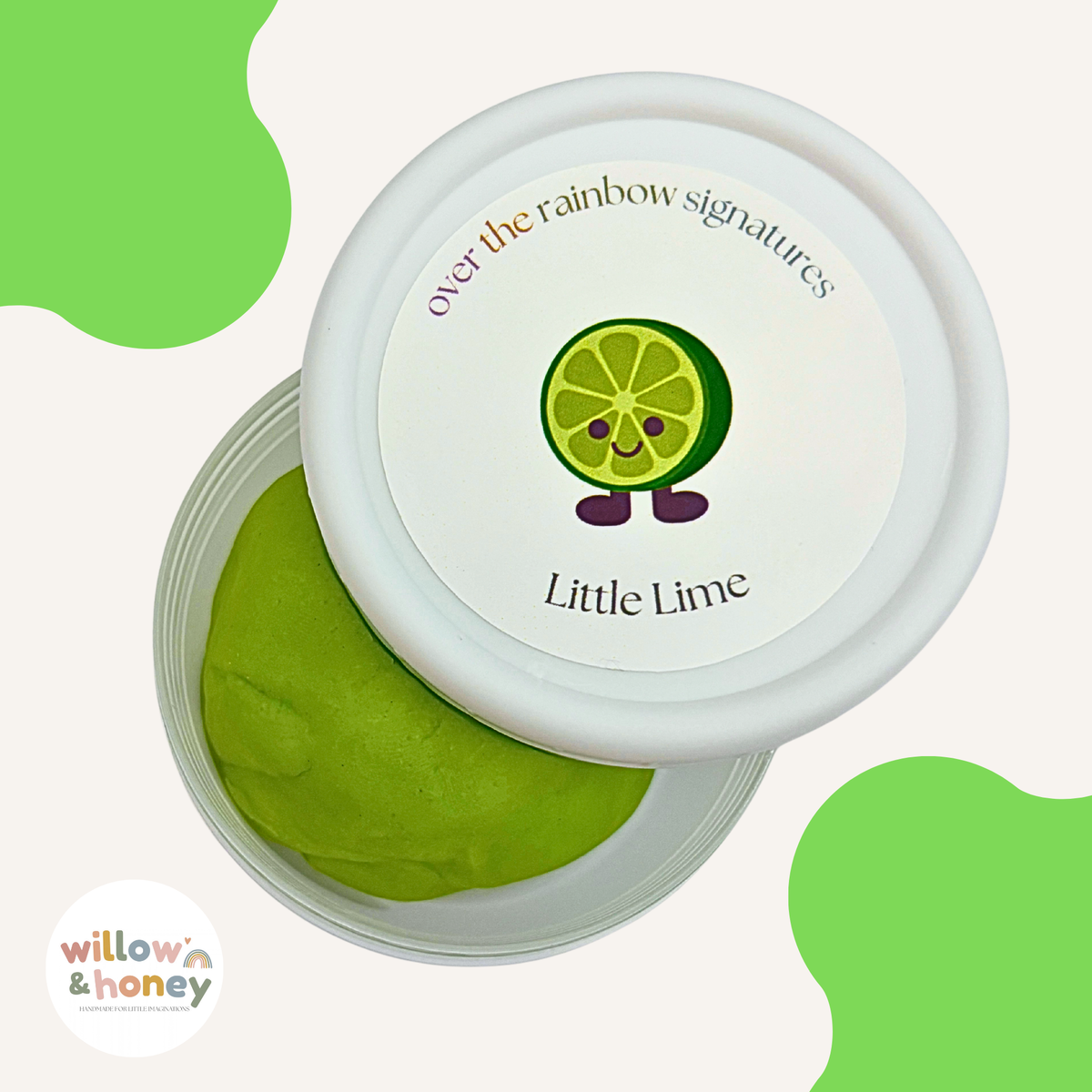 Lime Scented Green Dough