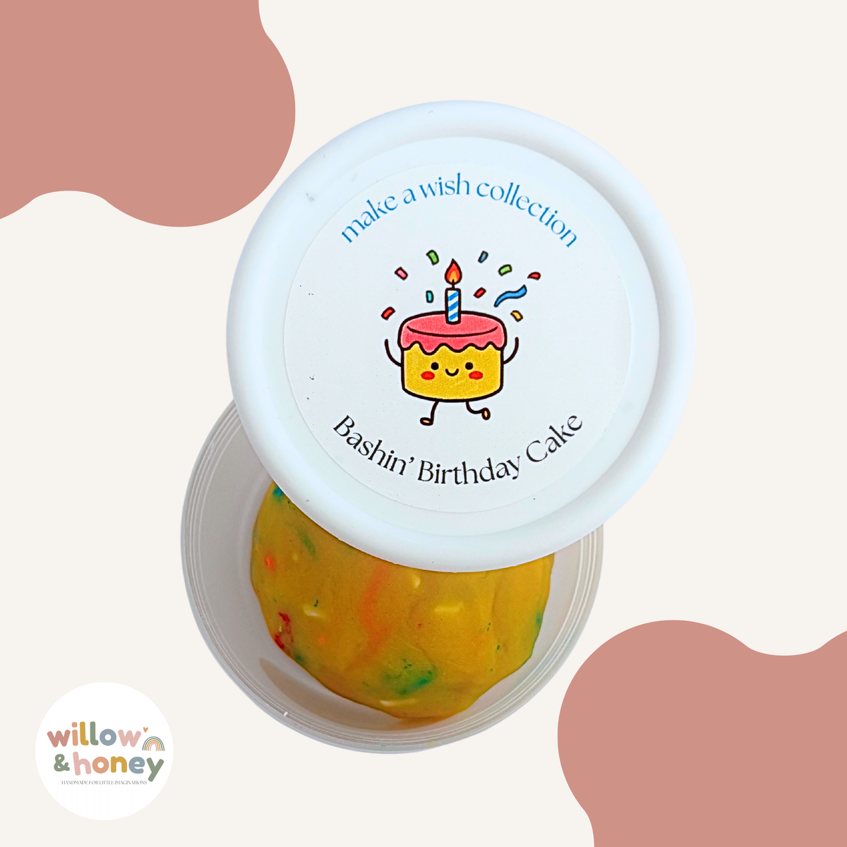 Birthday Cake Scented Yellow Sprinkle Dough