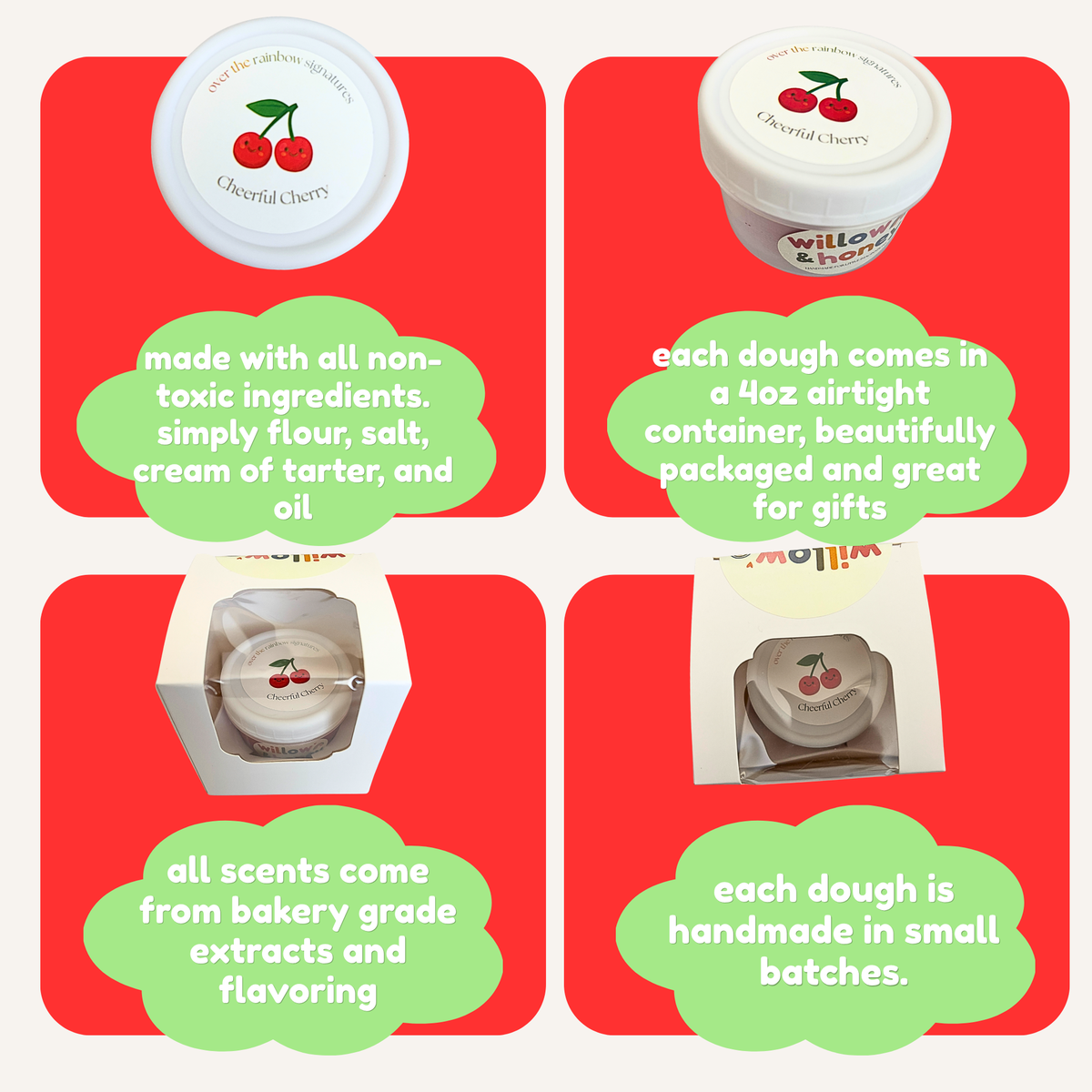 Cherry Scented Red Dough