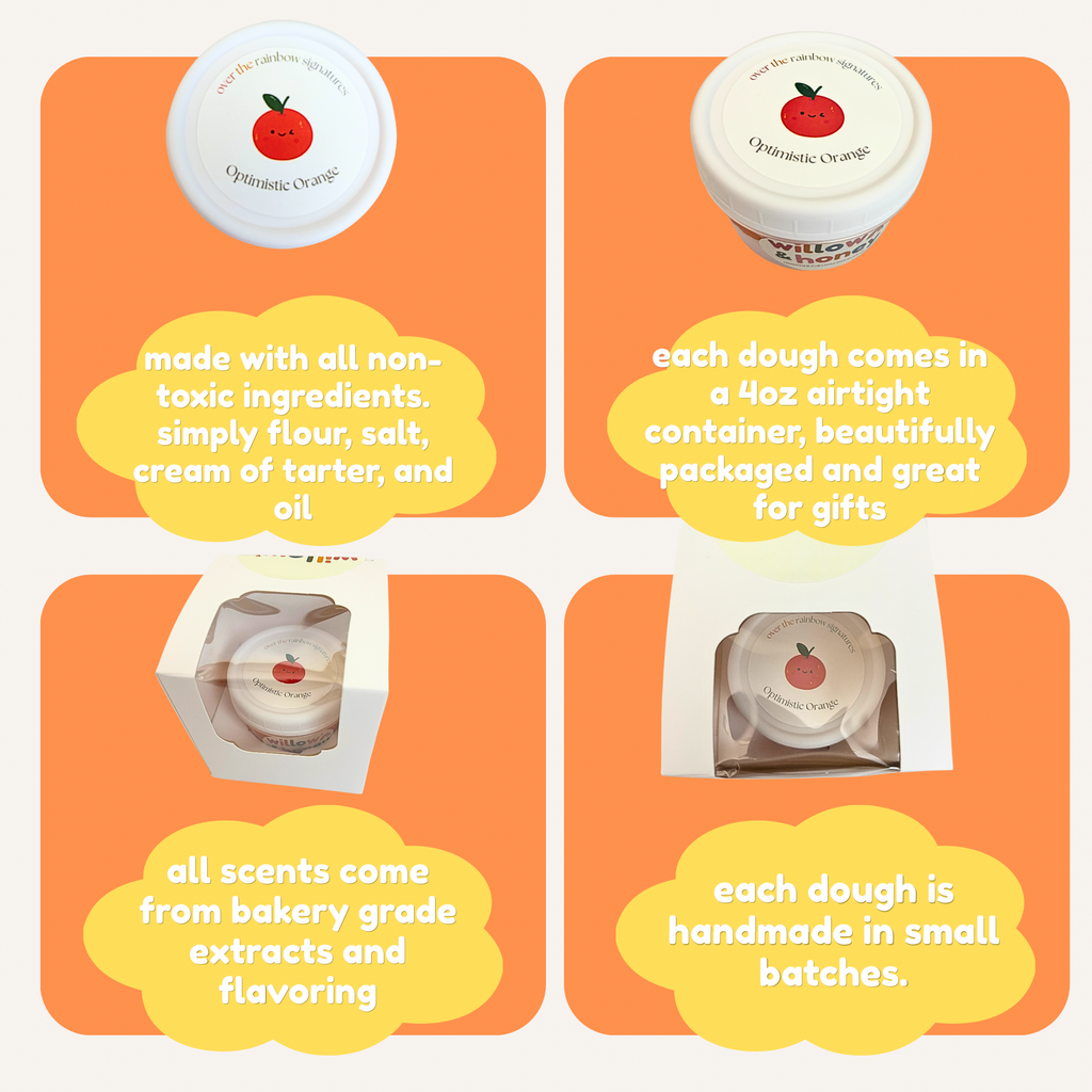 Orange Scented Orange Dough