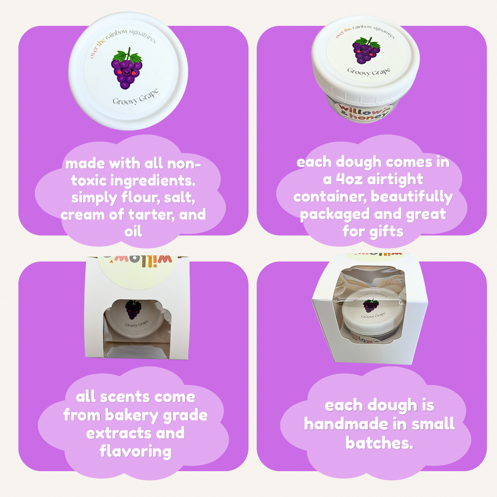 Grape Scented Purple Dough