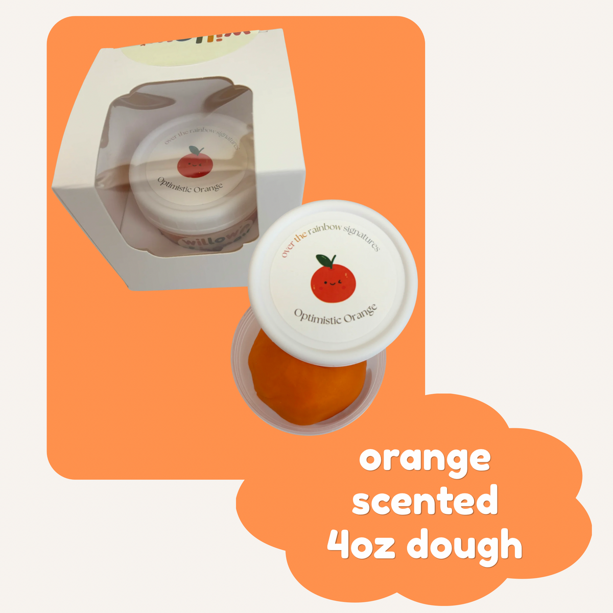 Orange Scented Orange Dough