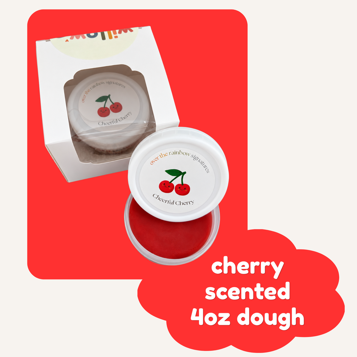 Cherry Scented Red Dough