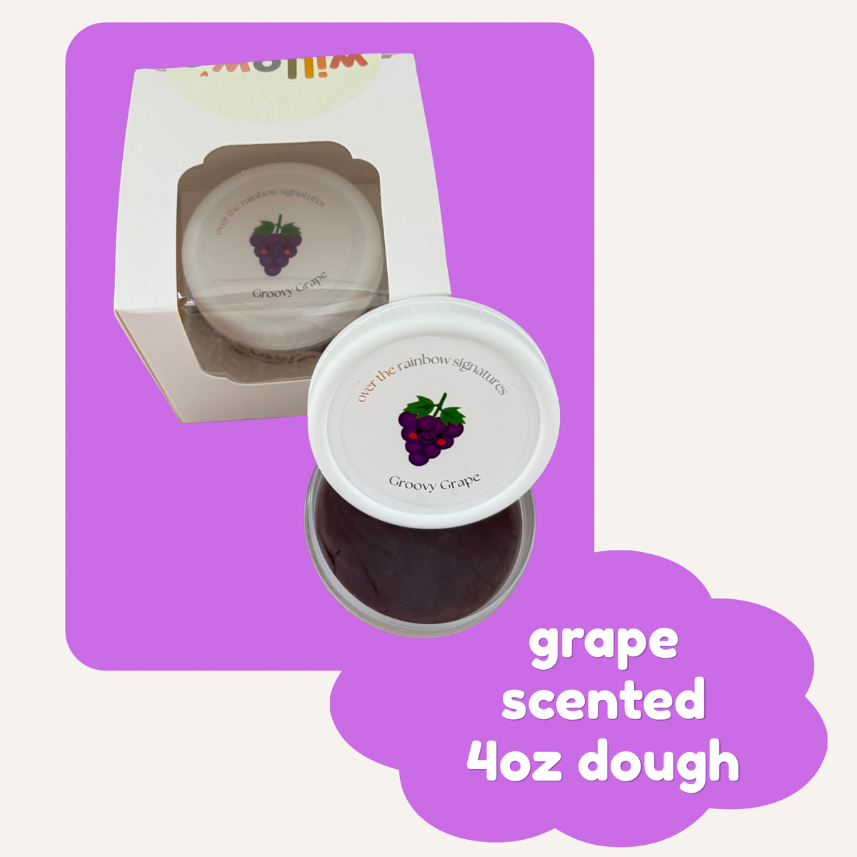 Grape Scented Purple Dough
