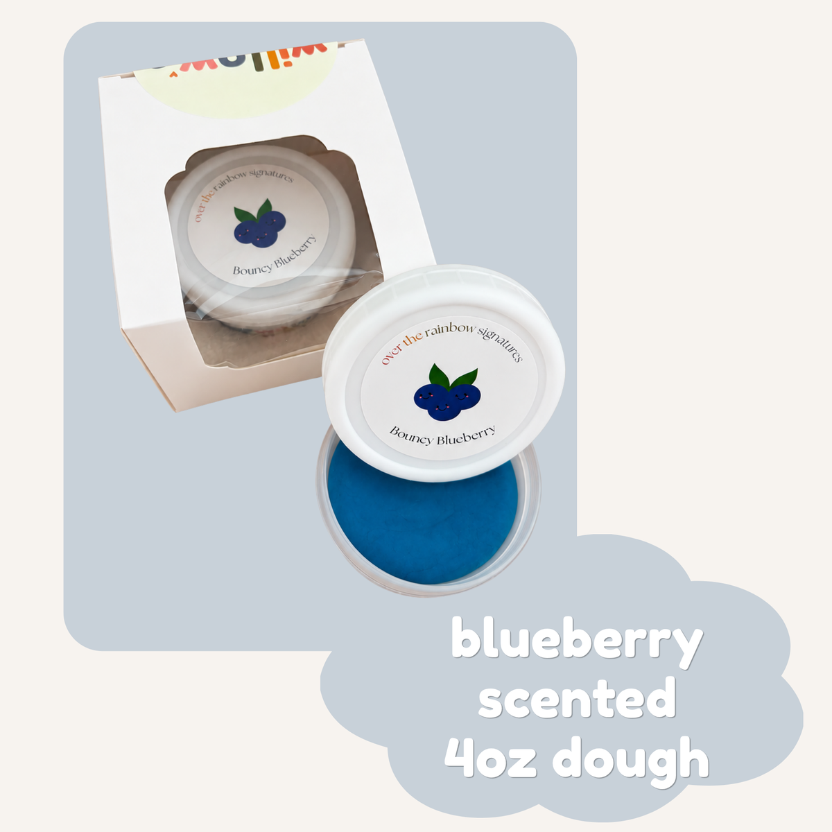 Blueberry Scented Blue Dough