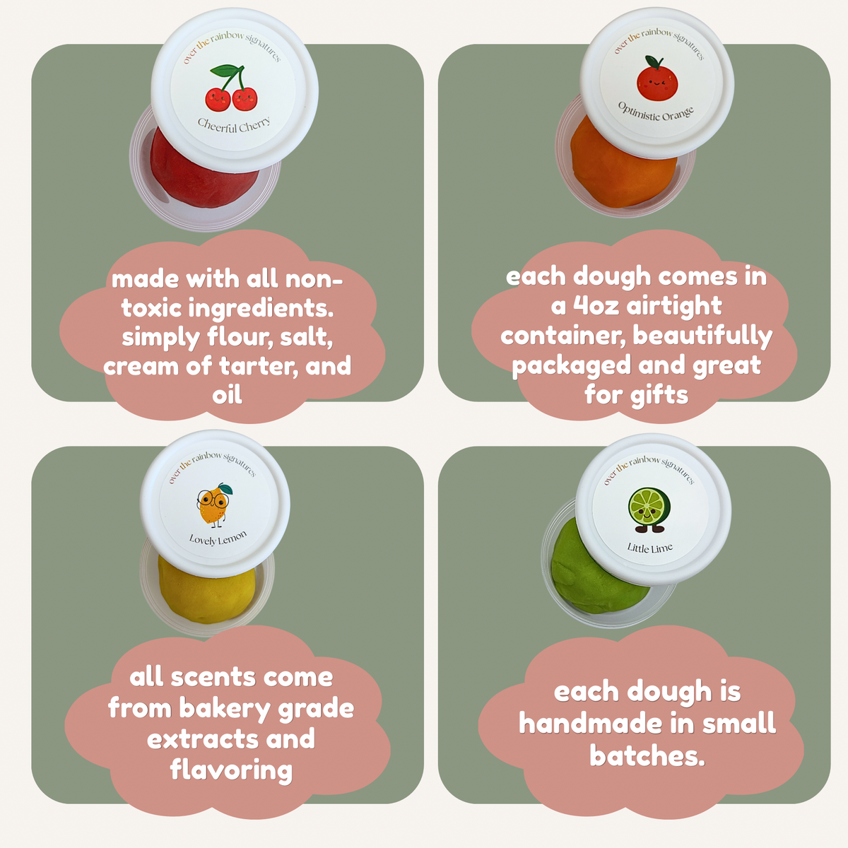 Over The Rainbow Dough Gift Set