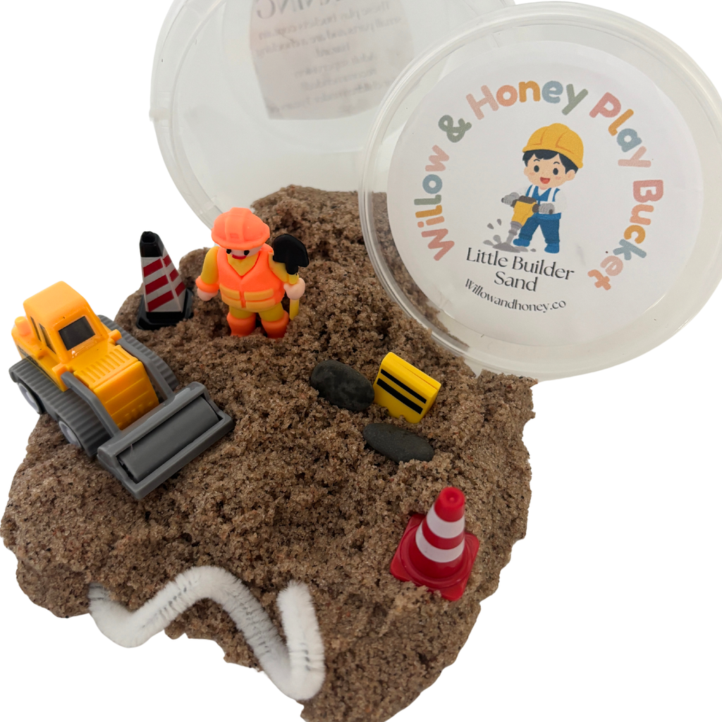 Construction Play Bucket