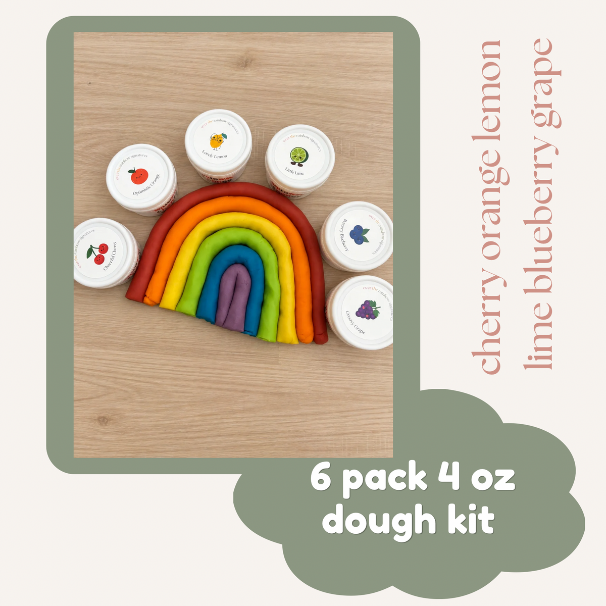 Over The Rainbow Dough Gift Set