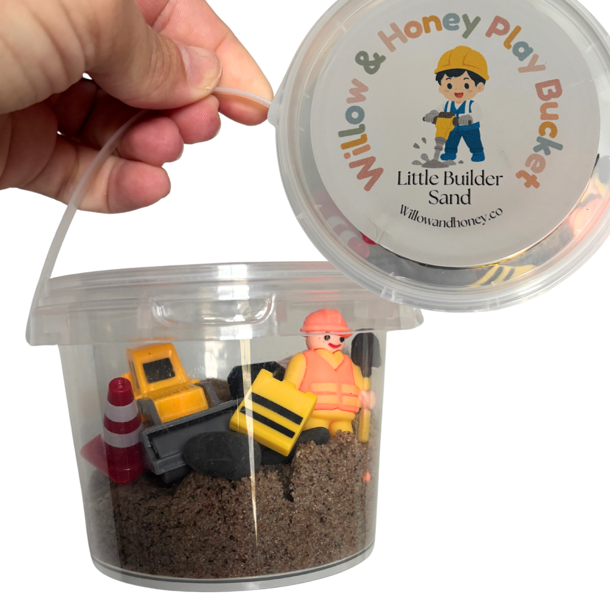 Construction Play Bucket