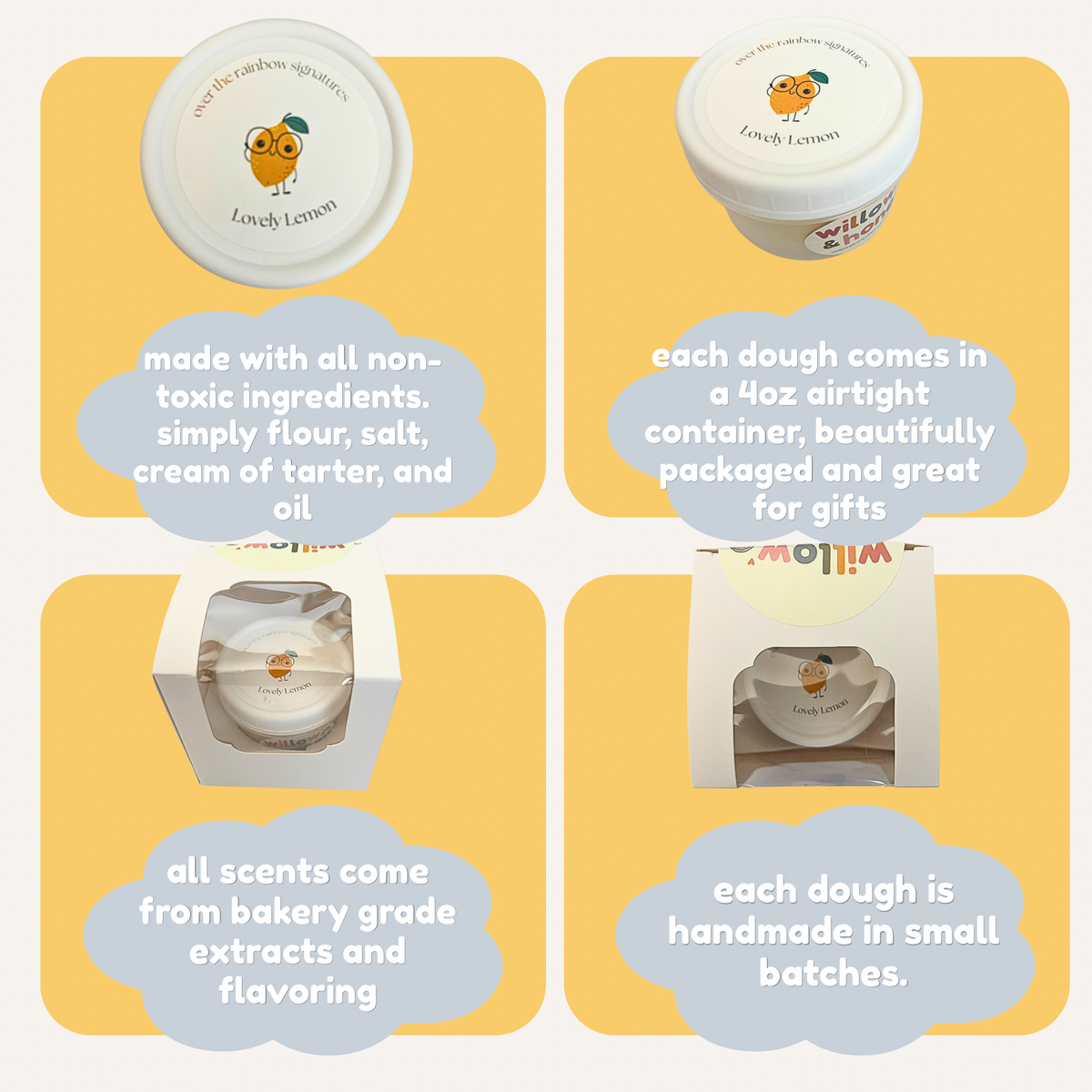 Lemon Scented Yellow Dough