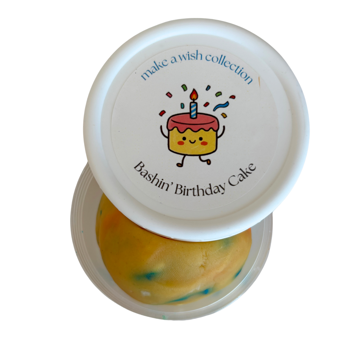Birthday Cake Scented Yellow Sprinkle Dough