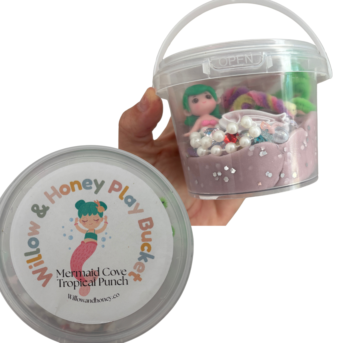 Mermaid Cove Tropical Punch Play Bucket