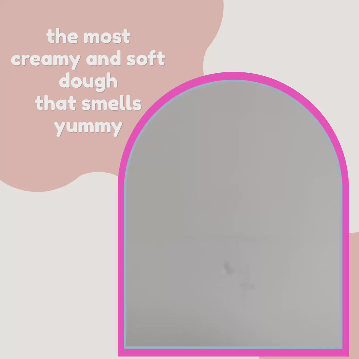 Strawberry Scented Pink Dough